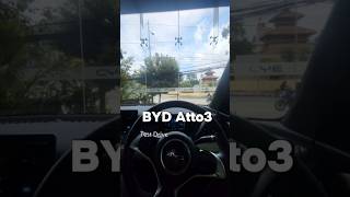 BYD Atto 3 2024 Model EV testdrive dayvlog nepal [upl. by Oringa562]