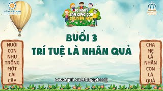 30NBCCCHK28 BUỔI 3  TRÍ TUỆ LÀ NHÂN QUẢ NGÀY 23112024 [upl. by Ayo]