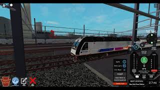 Roblox Northeast Corridor Train Simulator  All Epic Free Trains Horn amp Bell Sound [upl. by Lemraj]