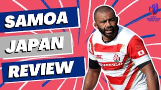 Samoa v Japan Review  Rugby World Cup 2023 [upl. by Ardine]