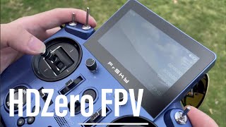 Frsky Tandem X20HD HDZero Digital FPV  Live Clip [upl. by Midian57]