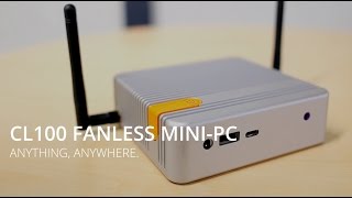 The CL100 Fanless Mini PC from Logic Supply [upl. by Davon]