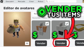 COMO REVENDER TUS ITEMS EN ROBLOX  SE PUEDE VENDER TUS ITEMS 😱 [upl. by Keverne816]