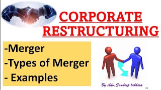 Merger  Types of Merger with Examples merger company cs [upl. by Christmas]