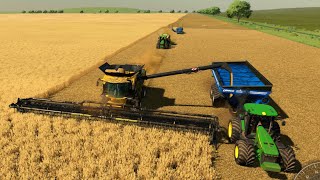 Kansas 16x EP3  Time Lapse  Farming Simulator 22  FS 22 [upl. by Brok]