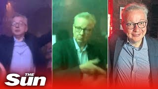 Michael Gove raves at Aberdeen nightclub in bizarre video of minister partying with revellers [upl. by Sergei]