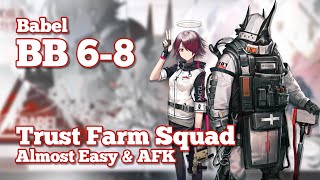 Arknights BB6 to 8  Trust Farm Squad  Almost Easy amp AFK  Medal [upl. by Rafa947]