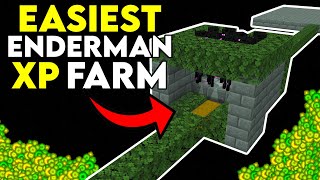 The EASIEST Enderman Farm Minecraft 120 [upl. by Meredeth82]