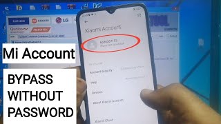 Mi Account Bypass Without Password delete Mi Account in setting [upl. by Sheffie]