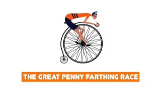 The Knutsford Great Penny Farthing Race [upl. by Kcirej929]