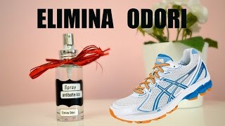 Spray elimina odore per scarpe fatto in casa [upl. by Acissey]