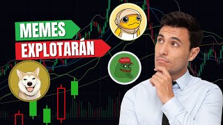 ESTE MERCADO SERÁ DE MEMECOIN ¿CUALES SON LAS MEMECOIN IMPORTANTES bullrun2024 trading btc [upl. by Hylan436]