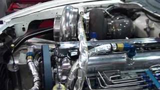 EKANOO DRAG SUPRA  FIRST FIRE UP RACE ENGINE 2 JAN 22 2010 [upl. by Rebmac769]