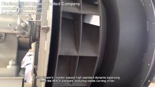 Large Air Capacity Centrifugal Fan  SIMOBLOWER [upl. by Aneema]