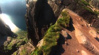 HD Kjerag III GoPro selve Kjeragbolten [upl. by Araec]