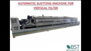 AUTOMATIC SLOTTING MACHINE FOR VERTICAL FILTER ON PVC PIPE [upl. by Idola]