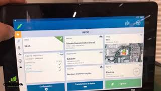 PROCEDIMENTO DE IMPORTAÇÃO DO PROJETO DE LINHAS NA TELA GFX750 TRIMBLE [upl. by Lerret]