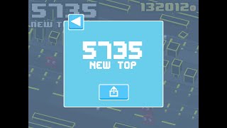 Crossy Road PacMan 5735 World Record [upl. by Templeton]