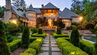 5 MILLION DOLLAR ENGLISH MANOR IN ATLANTA [upl. by Florine]