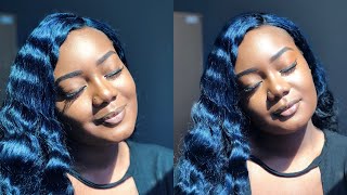 HOW TO  Navy Blue Hair  SUBTLE NO BLEACH [upl. by Adrianna]