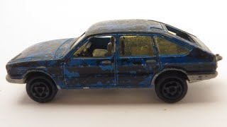 Majorette Simca 1308 Code 3 Restoration [upl. by Ahsaeit]