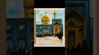 Normal artists painting vs shia artists painting paintingartmuhadisa artist [upl. by Reina]