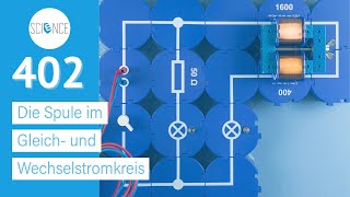 Die Spule im Gleich und Wechselstromkreis  Experiment [upl. by Aara]