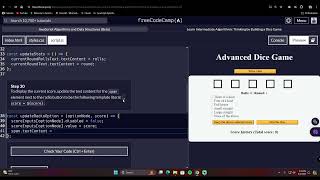 Algorithmic Thinking Dice Game 30 [upl. by Salba420]