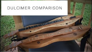 Comparing 2 different Folkcraft Dulcimer models with sound samples [upl. by Aihtekal215]