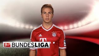 Mario Götze  Top 5 Goals [upl. by Lawan]