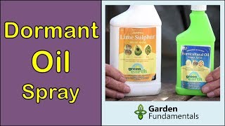 Dormant Oil Spray to Control Pests and Disease [upl. by Stuart936]