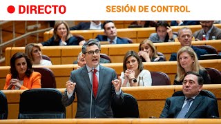 SENADO SESIÓN de CONTROL al GOBIERNO 02042024  RTVE Noticias [upl. by Llij]