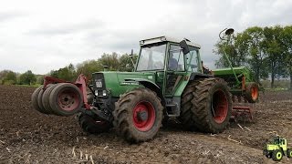 400 Abonnenten Special Gras säen mit Fendt 309LSA und Amazone D830 Super [upl. by Cardwell]