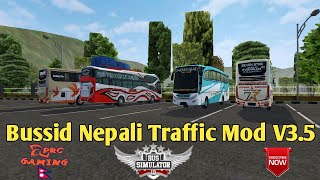 Bussid V35 how to download Nepali Traffic Mod।।Nepali Traffic Mod Bussid 35v।।PRC Gaming Nepal [upl. by Natal]