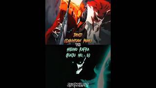 Hibino Kafka Kaiju No 8 vs Denji Chainsaw Man kaijuno8anime chainsawman [upl. by Ambros]