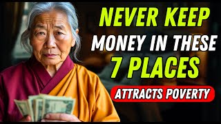 7 Places in Your Home That Attract Poverty if You Keep Money in Them  Buddhist Teachings [upl. by Lea]