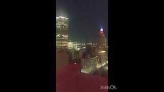 Downtown Tulsa Rooftop Bar Mayo Hotel Amazing City Skyline View [upl. by Inod]