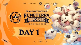 Runeterra Reforged  TFT Championship DAY 1 [upl. by Ifok710]