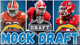 LOS ANGELES CHARGERS 2024 NFL MOCK DRAFT  POST SEASON EDITION [upl. by Alten124]