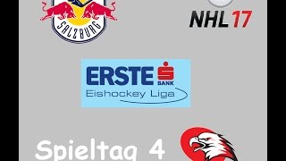 Lets Play NHL 17 ■ EBEL SaisonModus 4 ■ EC Red Bull Salzburg  HC Orli Znojmo [upl. by Rasla]