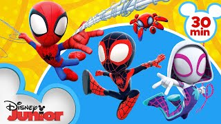 Meet Marvels Spidey and his Amazing Friends  disneyjunior [upl. by Renaxela154]