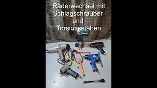 Räderwechsel mit Schlagschrauber und Torsionsstäben [upl. by Hamlin997]