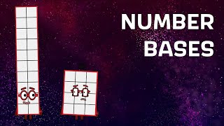 Number Bases  Dozenal Vigesimal Argam and More  Numberblocks Animations [upl. by Kieran955]