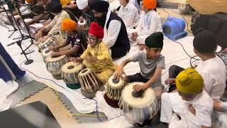 Jithe jaye bahe mera satguru  Sikh youth singing at Camp Gurmat final day celebration 2024 [upl. by Aynam]