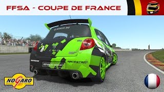 FFSA 2017  Coupe de France  Renault Clio Cup Nogaro FR ᴴᴰ [upl. by Ariaek]