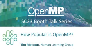 How Popular is OpenMP [upl. by Plunkett426]