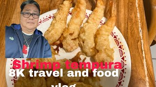 Shrimp tempura easy recipe 8K travel and food vlog [upl. by Hume337]