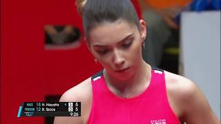 2017 T2 APAC Grand FinalsD3 HAYATA Hina Vs SZOCS Bernadette Full MatchEnglishHD [upl. by Hayalat]