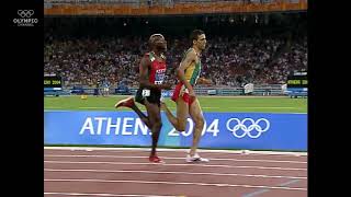 Hicham El Guerrouj Bernard Lagat Slow Motion [upl. by Ciaphus]