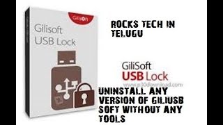 how to uninstall or bypass gilisoft usb lock software of any version [upl. by Danzig537]